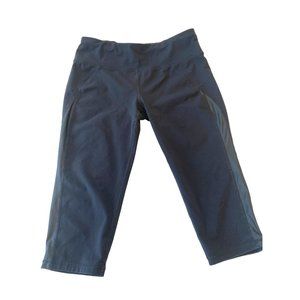 Sweaty Betty Pants Womens L Black Slim Fit Crop The Power Leggings Active Casual